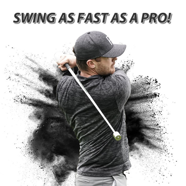 P2I Swing Speed Golf Trainer - Regular Flex Shaft & Weights Pack